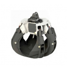 Gusella SHZM 204 K scrap grab with hydraulic GV6 rotator